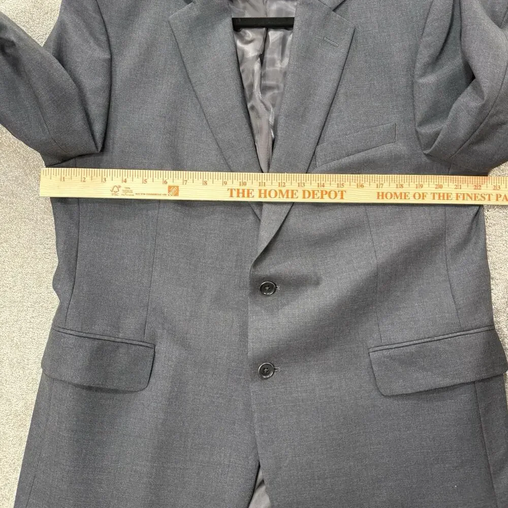 Brooks Brothers 346 Men’s 44S Charcoal‎ Wool Blend Stretch Blazer Sport Coat